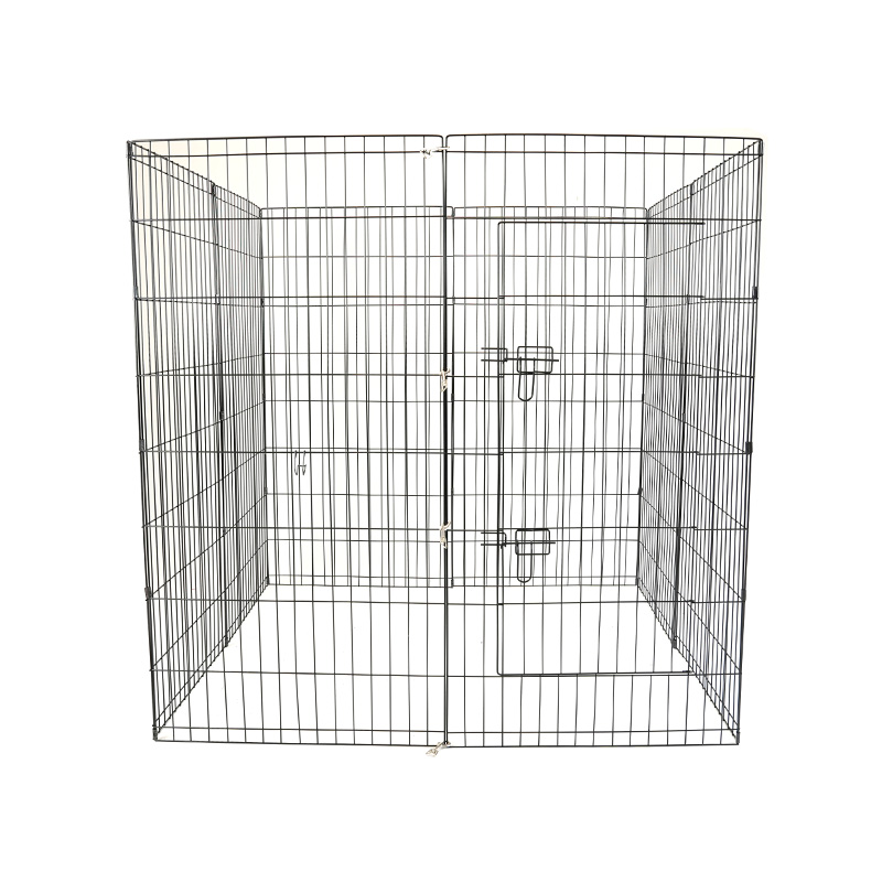 DH051-5 Metal Pet staket Crate Hundkennlar Kaninbur